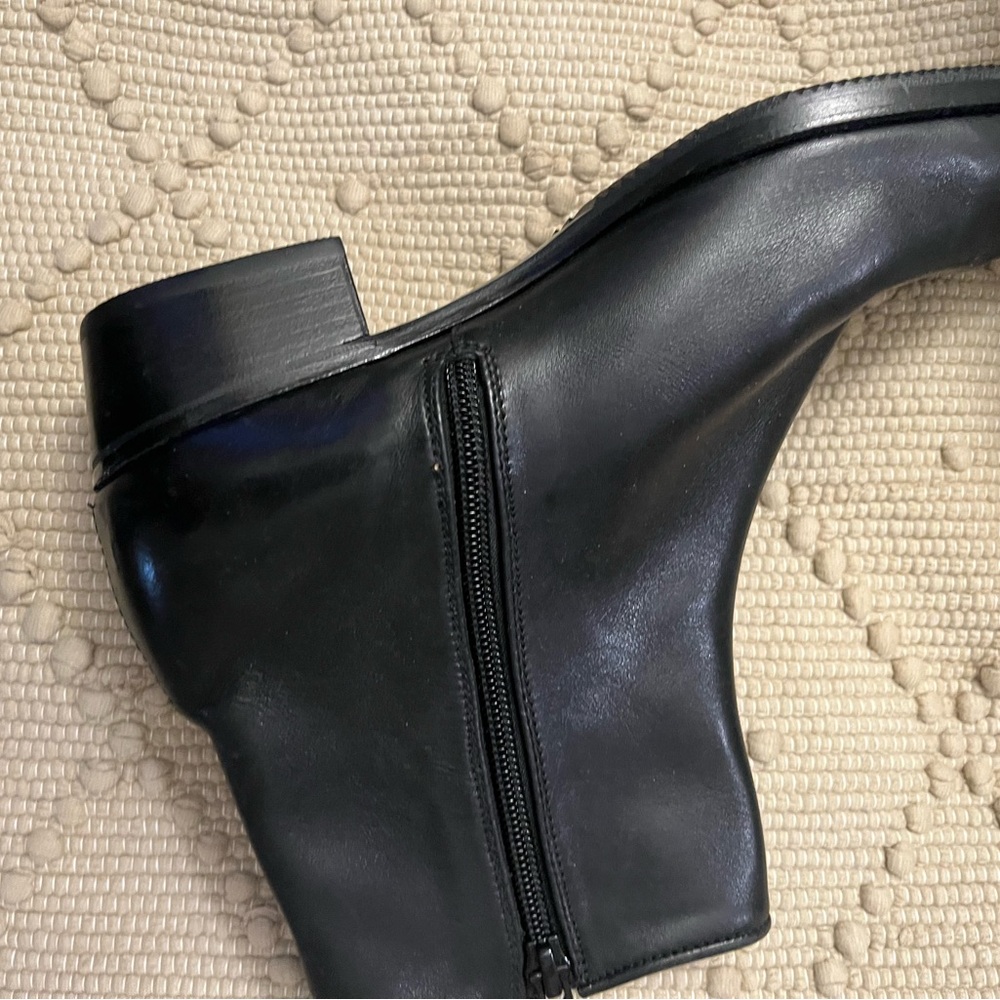 Women's black Ankle Boots - Picture 4 of 7